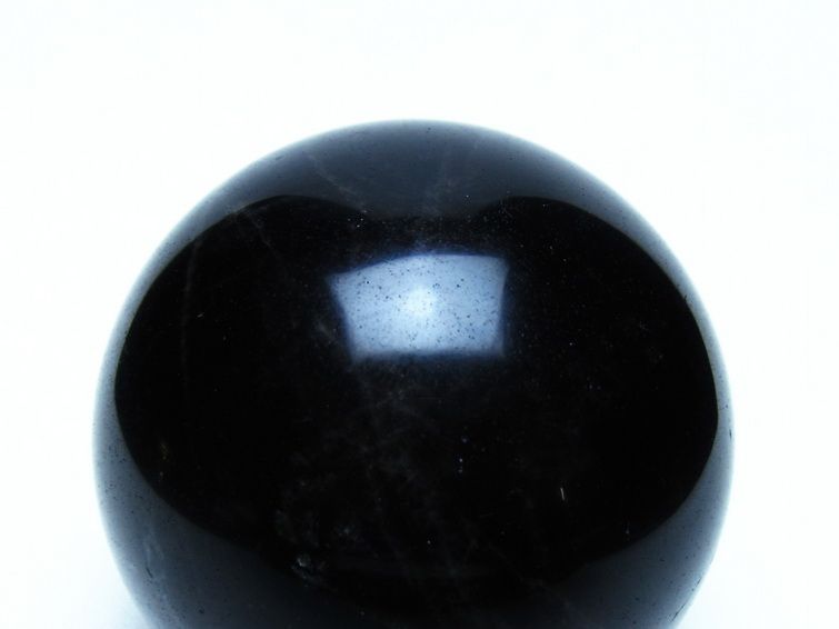 モリオン 黒水晶 丸玉 63mm 一点物 151-9573