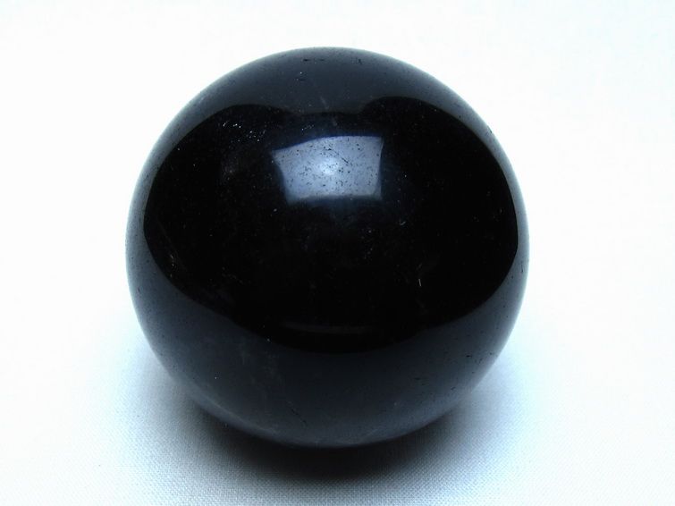 モリオン 黒水晶 丸玉 62mm 一点物 151-9578