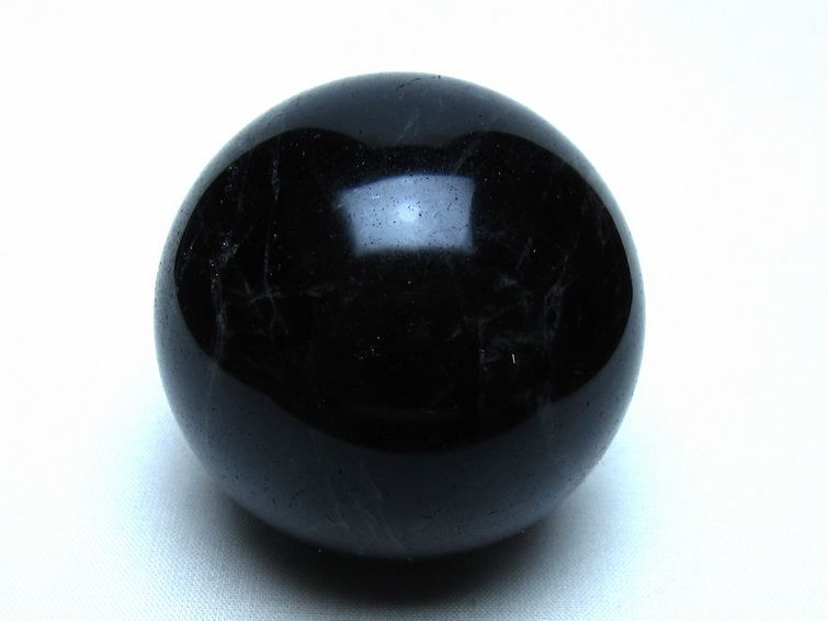 モリオン 黒水晶 丸玉 61mm 一点物 151-9579
