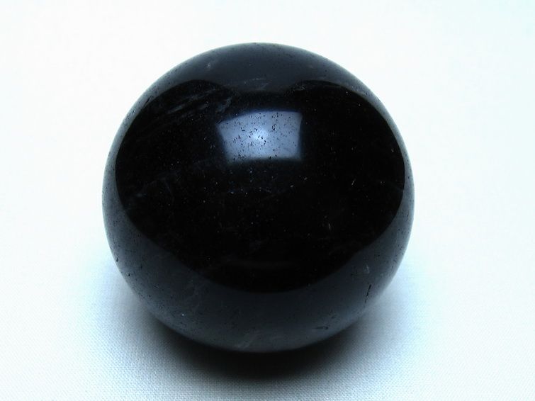 モリオン 黒水晶 丸玉 61mm 一点物 151-9580