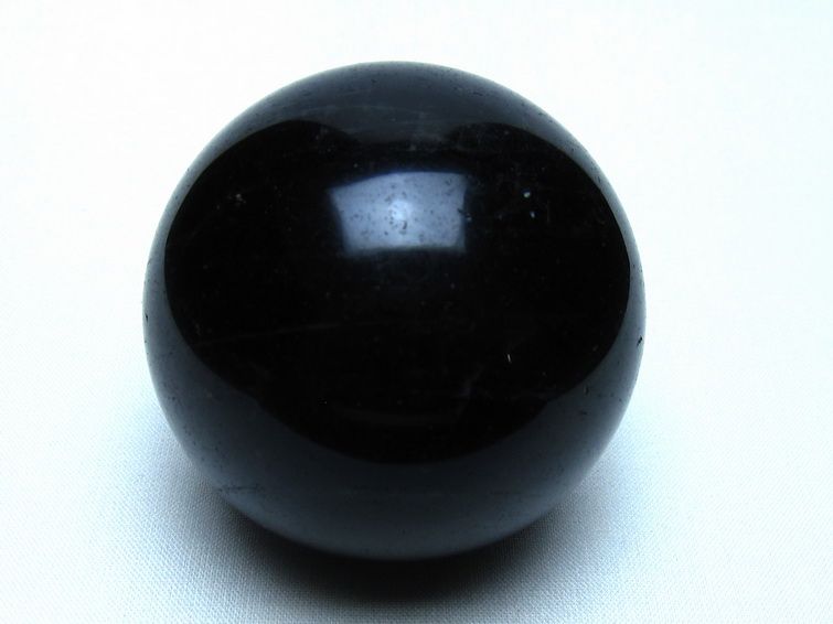 モリオン 黒水晶 丸玉 60mm 一点物 151-9581
