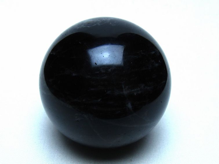 モリオン 黒水晶 丸玉 60mm 一点物 151-9582