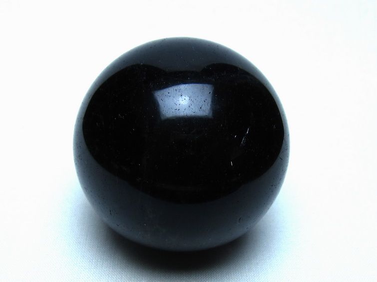 モリオン 黒水晶 丸玉 60mm 一点物 151-9583