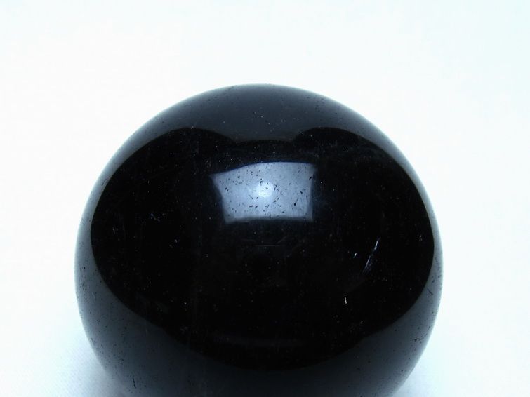 モリオン 黒水晶 丸玉 60mm 一点物 151-9583
