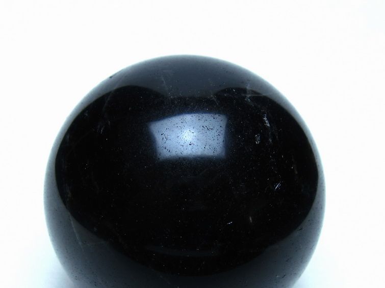 モリオン 黒水晶 丸玉 60mm 一点物 151-9584