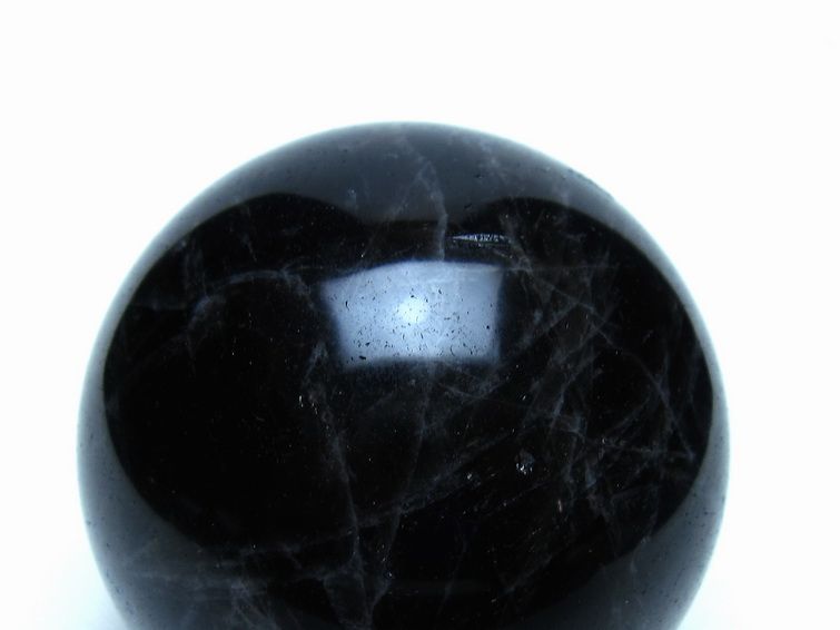 モリオン 黒水晶 丸玉 59mm 一点物 151-9586