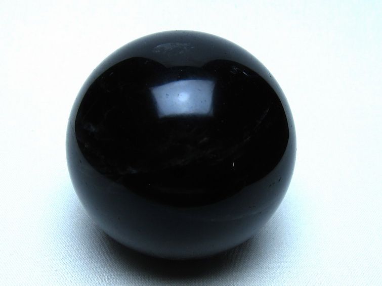 モリオン 黒水晶 丸玉 59mm 一点物 151-9588