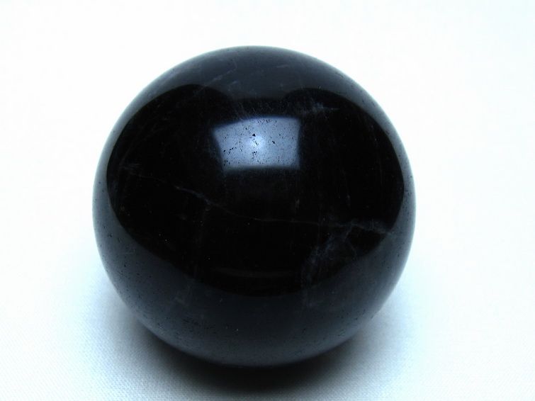 モリオン 黒水晶 丸玉 56mm 一点物 151-9592