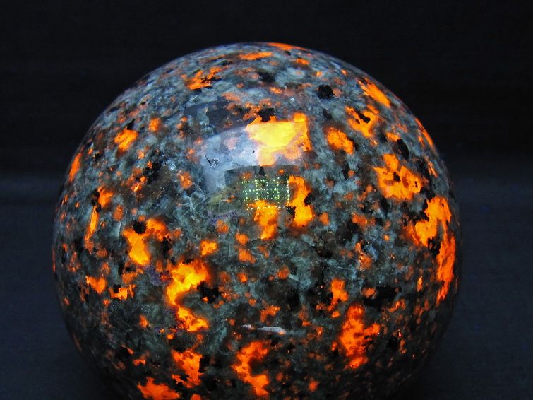 1.3Kg ユーパーライト 丸玉 98mm 一点物 151-9638