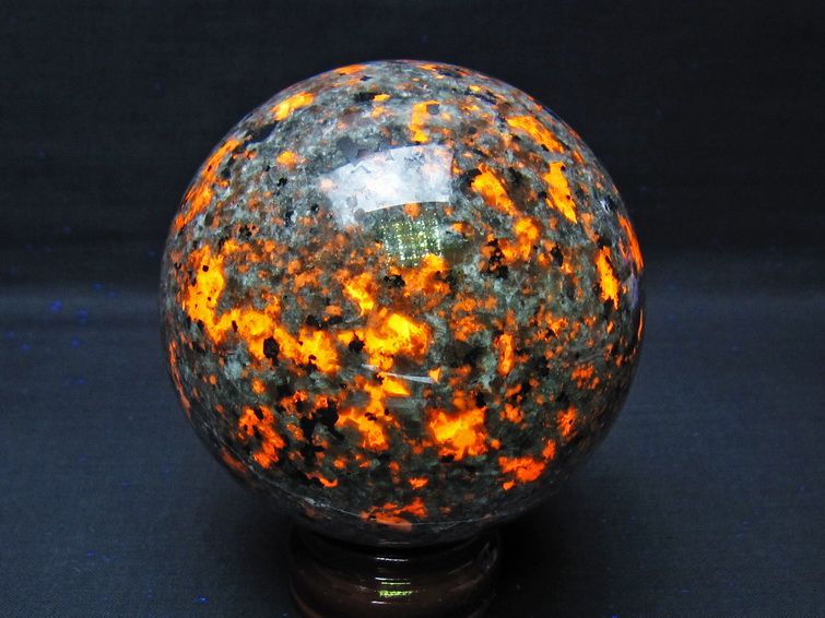 1.1Kg ユーパーライト 丸玉 91mm 一点物 151-9644