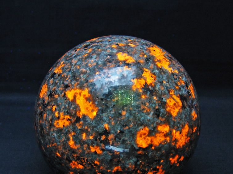 1.4Kg ユーパーライト 丸玉 105mm 一点物 151-9674