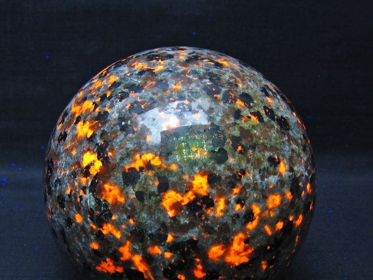 1.5Kg ユーパーライト 丸玉 110mm 一点物 151-9677