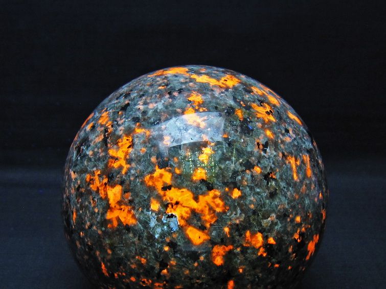 1.5Kg ユーパーライト 丸玉 110mm 一点物 151-9682