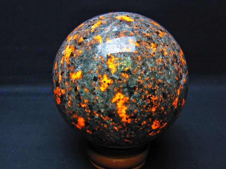 1.5Kg ユーパーライト 丸玉 110mm 一点物 151-9683
