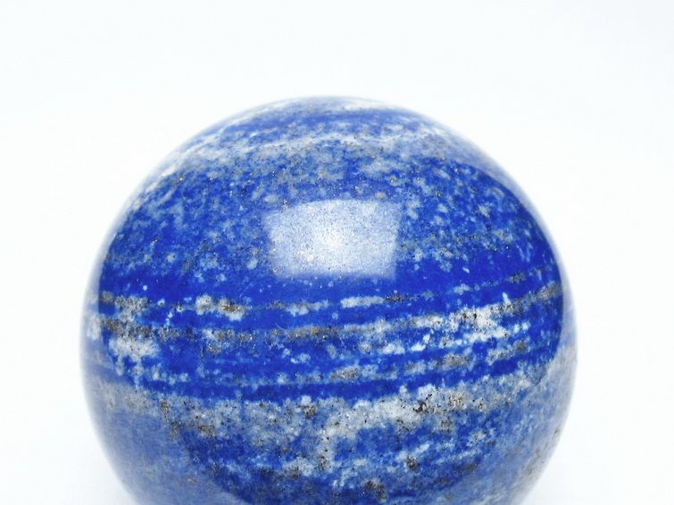 ラピスラズリ 丸玉 64mm スフィア 置物 一点物 151-9990