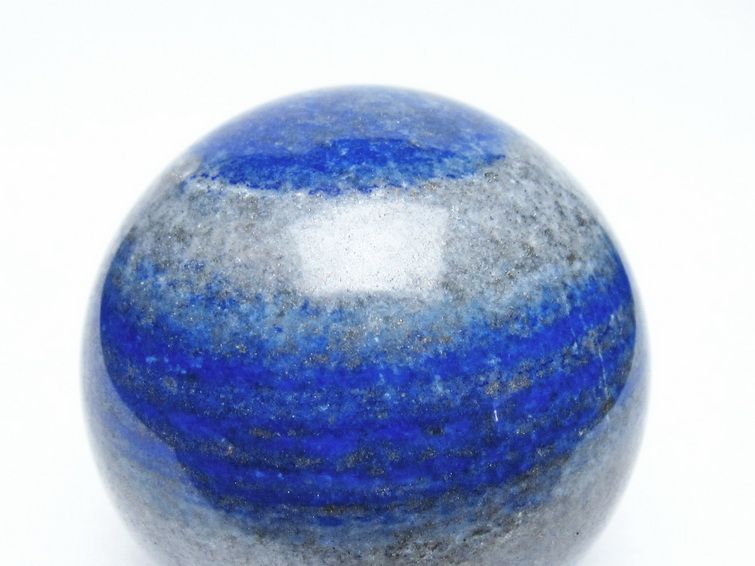 ラピスラズリ 丸玉 66mm スフィア 置物 一点物 151-9992