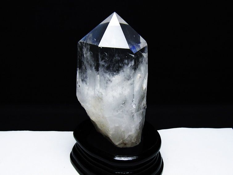 水晶 六角柱 台座付属 一点物  152-3019