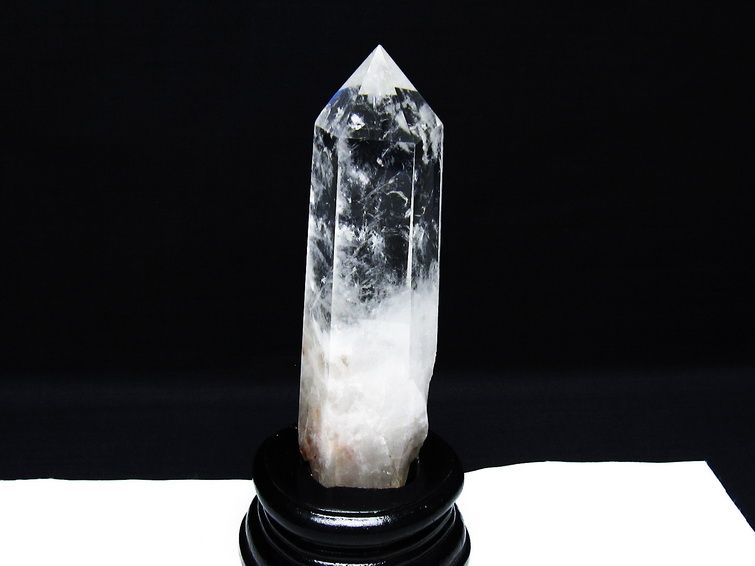 水晶 六角柱 台座付属 一点物 152-3038