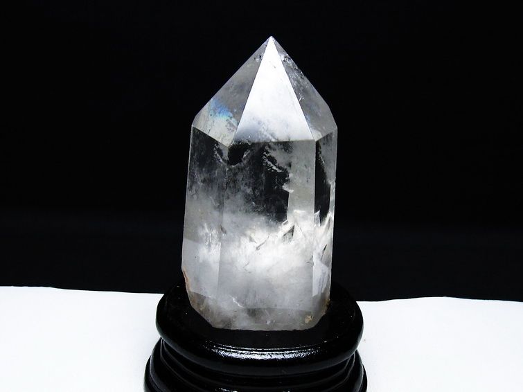 水晶 六角柱 台座付属 一点物  152-3047