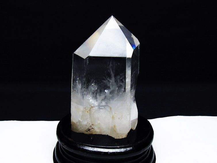 水晶 六角柱 台座付属 一点物  152-3070