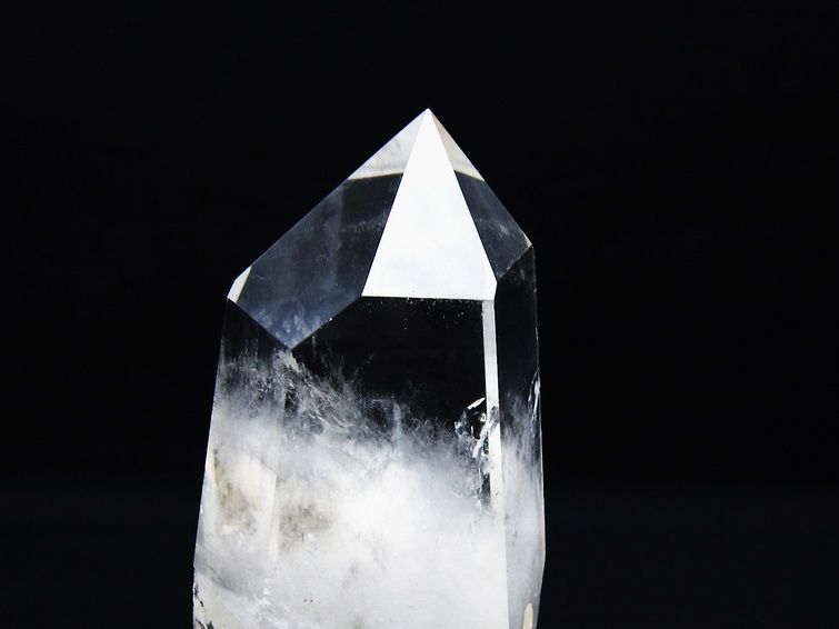 水晶 六角柱 台座付属 一点物  152-3072