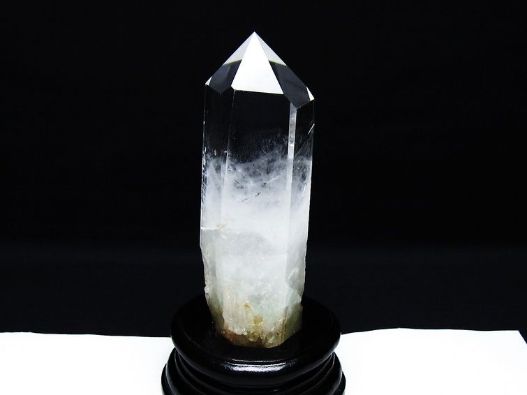 水晶 六角柱 台座付属 一点物  152-3075