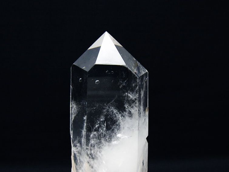 水晶 六角柱 台座付属 一点物  152-3085