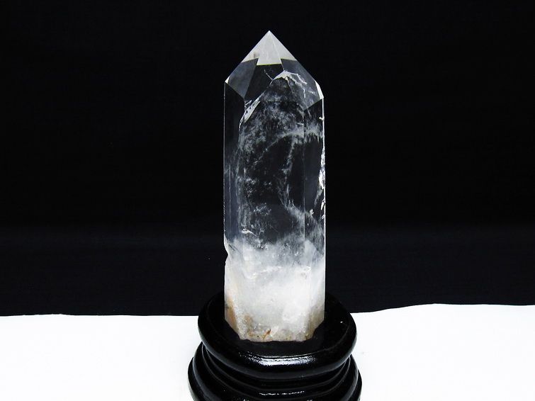 水晶 六角柱 台座付属 一点物  152-3092