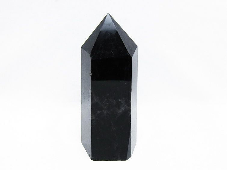モリオン 黒水晶 六角柱 ポイント 置物 一点物 152-3705