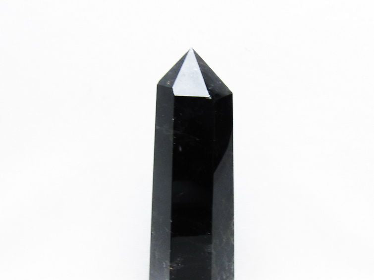 モリオン 黒水晶 六角柱 ポイント 置物 一点物 152-3710