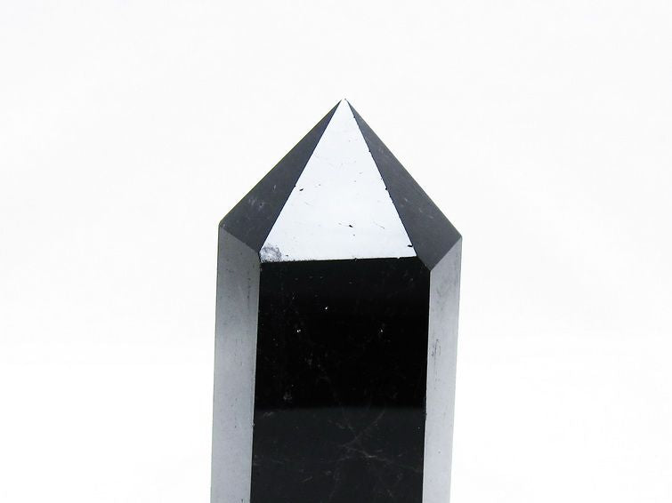 モリオン 黒水晶 六角柱 ポイント 置物 一点物 152-3738
