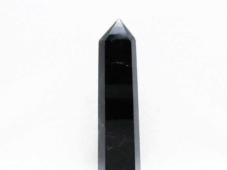 モリオン 黒水晶 六角柱 ポイント 置物 一点物 152-3751