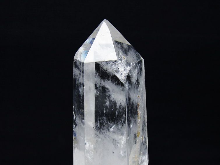 水晶 六角柱 水晶 ポイント 台座付属 一点物 152-3768
