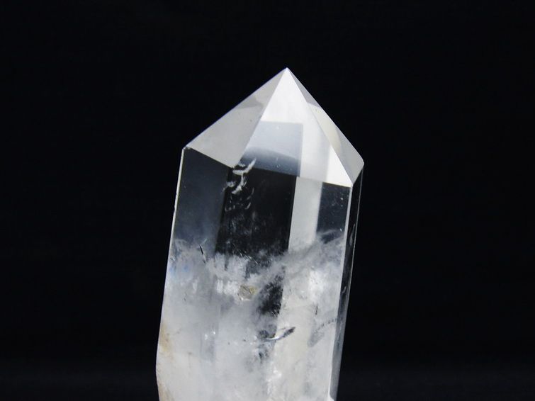 水晶 六角柱 水晶 ポイント 台座付属 一点物 152-3778