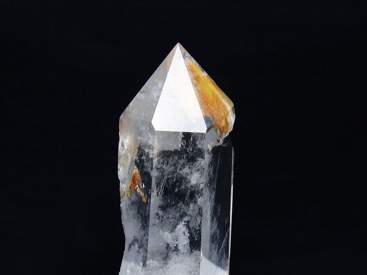 水晶 六角柱 水晶 ポイント 台座付属 一点物 152-3783