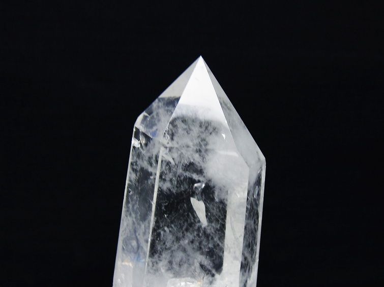 水晶 六角柱 水晶 ポイント 台座付属 一点物 152-3790