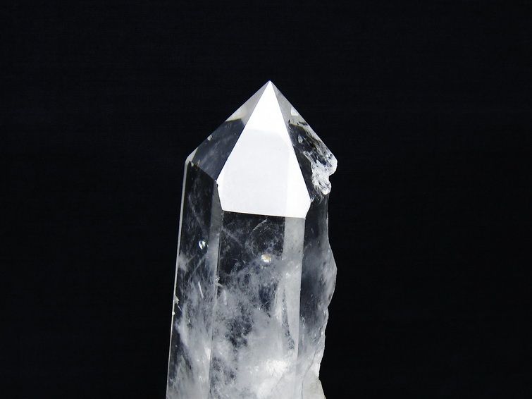 水晶 六角柱 水晶 ポイント 台座付属 一点物 152-3791