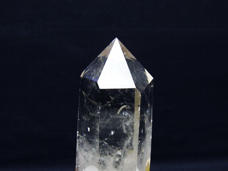 水晶 六角柱 水晶 ポイント 台座付属 一点物 152-3804