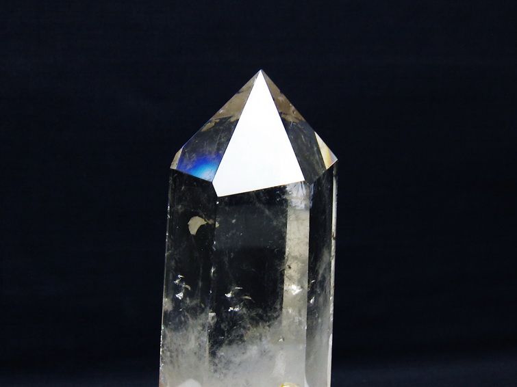 水晶 六角柱 水晶 ポイント 台座付属 一点物 152-3804