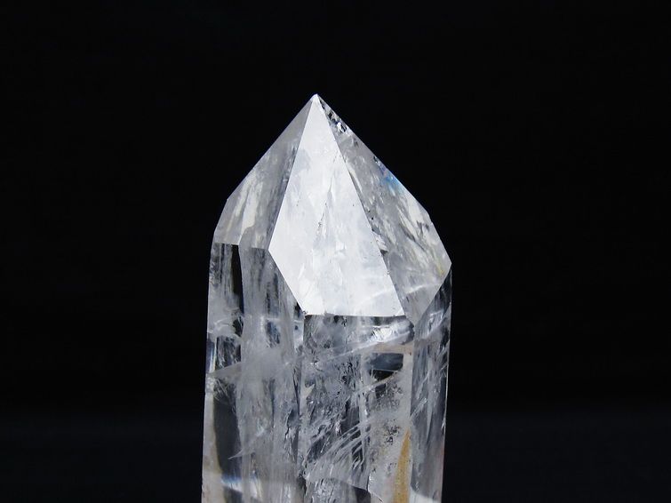 水晶 六角柱 水晶 ポイント 台座付属 一点物 152-3810