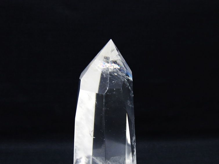 水晶 六角柱 水晶 ポイント 台座付属 一点物 152-3818