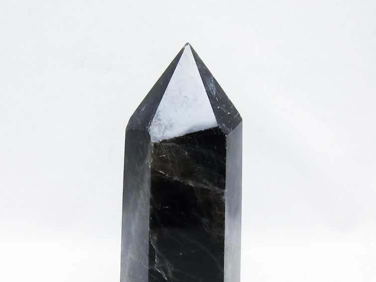 モリオン ポイント  黒水晶 六角柱 一点物 152-3936