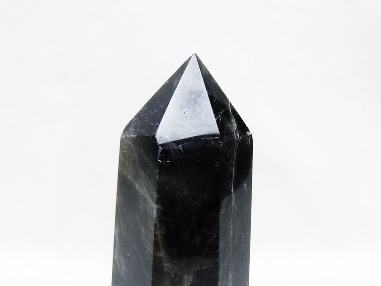 モリオン ポイント  黒水晶 六角柱 一点物 152-3936