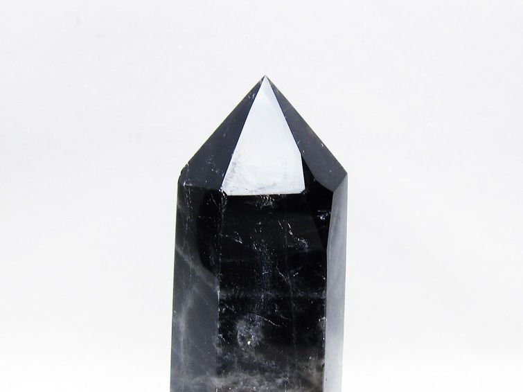 モリオン ポイント  黒水晶 六角柱 一点物 152-3937