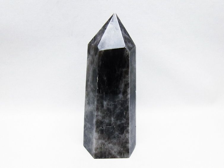 モリオン ポイント  黒水晶 六角柱 一点物 152-3938