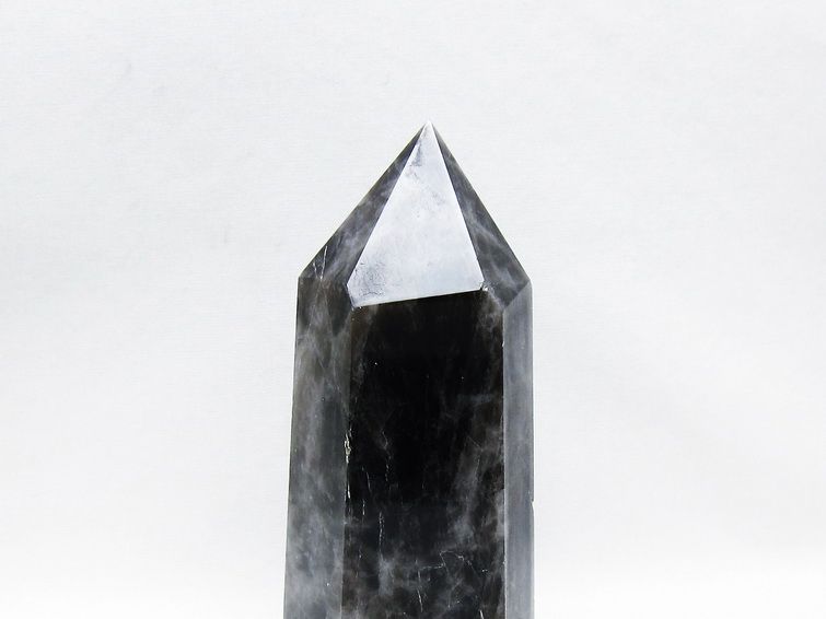 モリオン ポイント  黒水晶 六角柱 一点物 152-3938