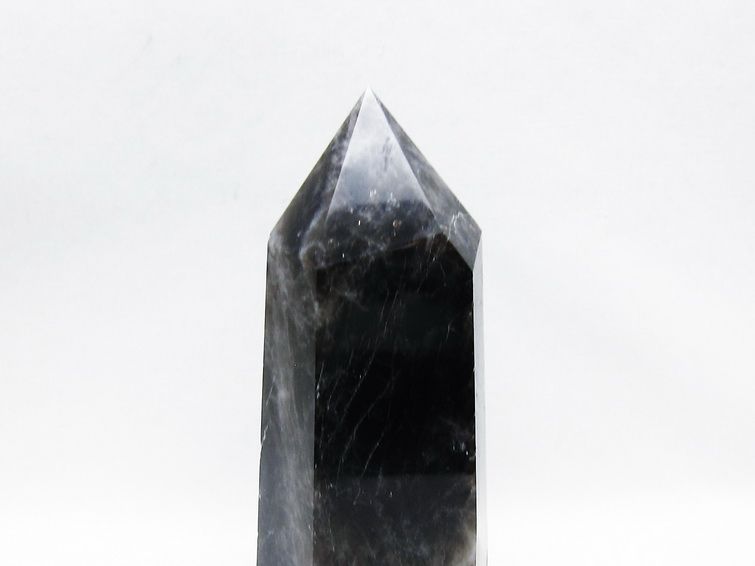 モリオン ポイント  黒水晶 六角柱 一点物 152-3938