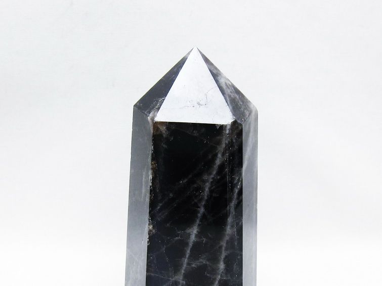 モリオン ポイント  黒水晶 六角柱 一点物 152-3939