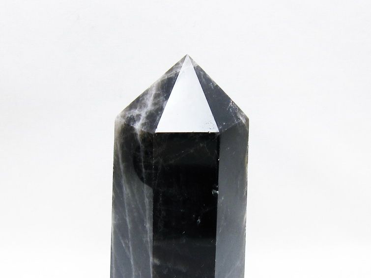 モリオン ポイント  黒水晶 六角柱 一点物 152-3939