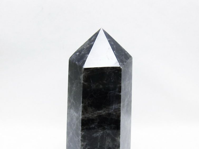 モリオン ポイント  黒水晶 六角柱 一点物 152-3940